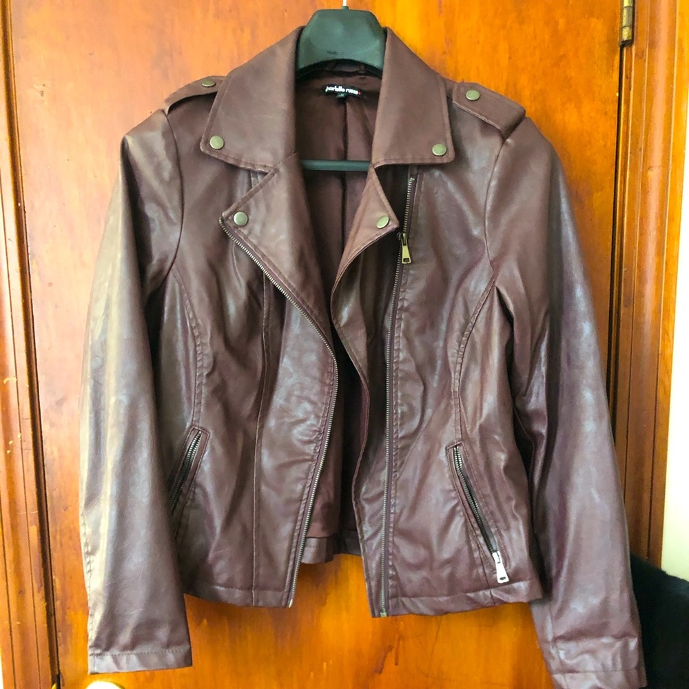 Charlotte Russe Faux Leather Jacket